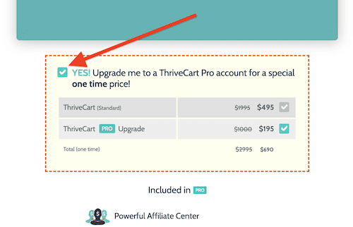 How to get ThriveCart pro