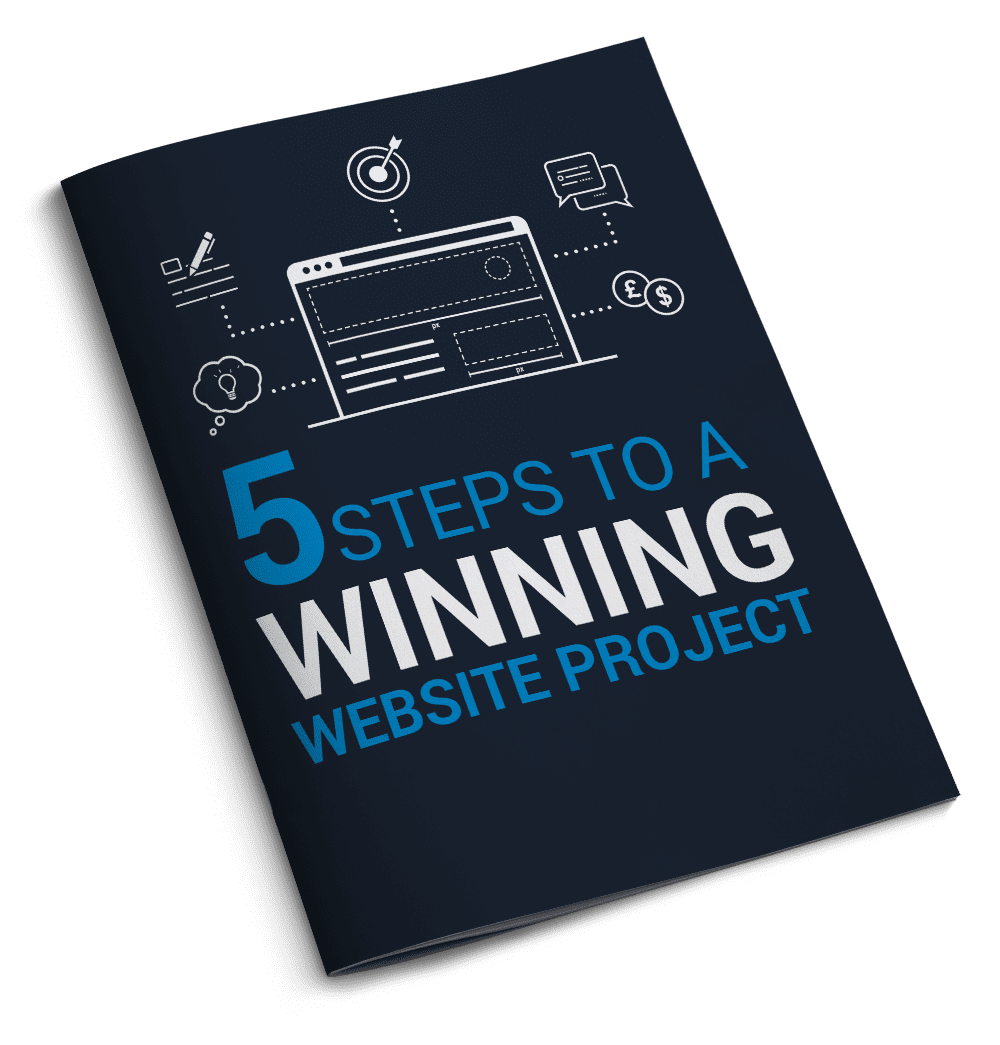 5 Steps To A Winning Website Project E book