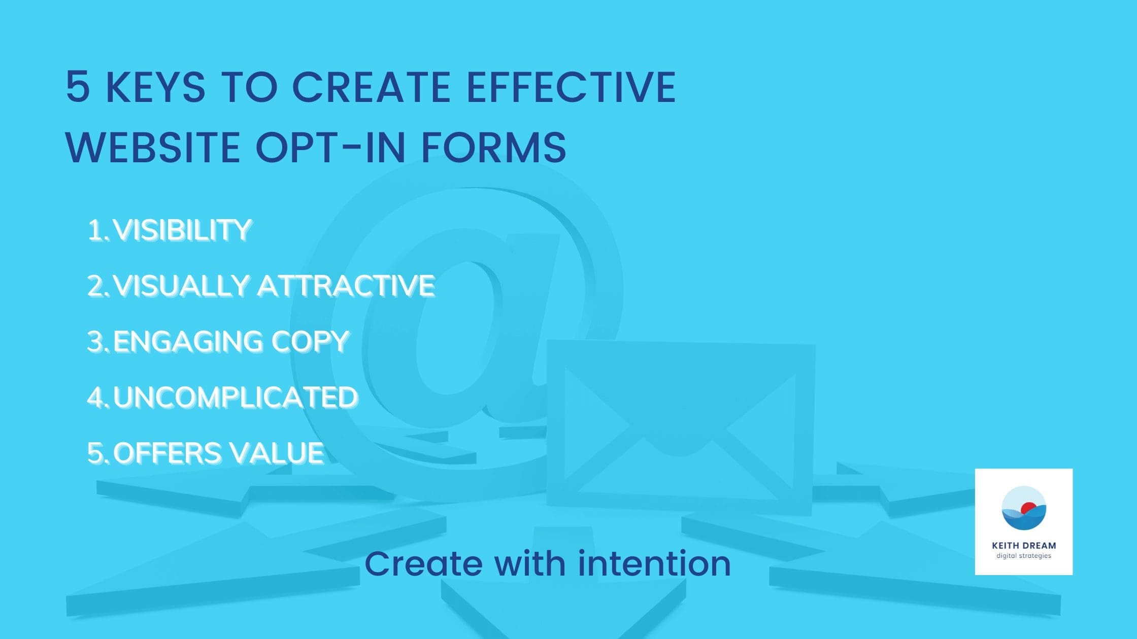 Opt-in Forms - Five Focal Points blog