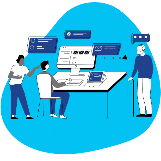 SEO Services illustration.