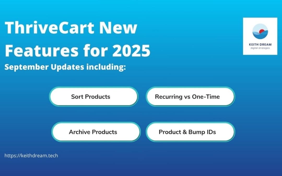 ThriveCart New Features 2025: Smarter Reporting & Product Archiving