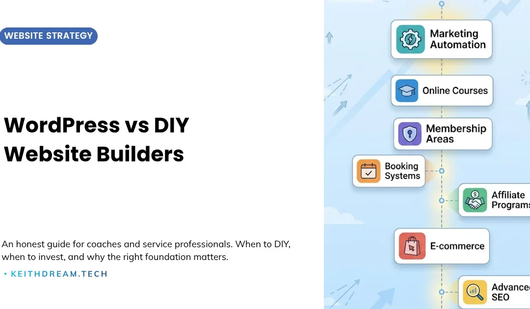 WordPress vs DIY Website Builders: The Honest Guide for Growing Businesses